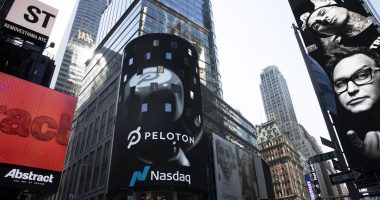 top stock market news today (peloton stock)